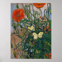 Vincent van Gogh - Papillons et papillons