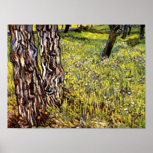 Poster Vincent Van Gogh - Pins Et Dandelions