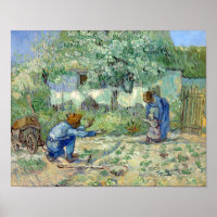 Vincent van Gogh Première étape, après Millet