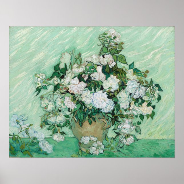 Poster Vincent van Gogh - Rose (Devant)