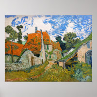 Vincent van Gogh - Rue à Auvers-sur-Oise
