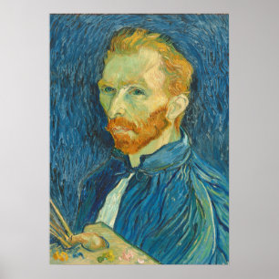 Poster Vincent van Gogh   Self Portrait 1889