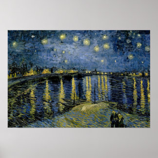 Poster Vincent van Gogh - Starry Night