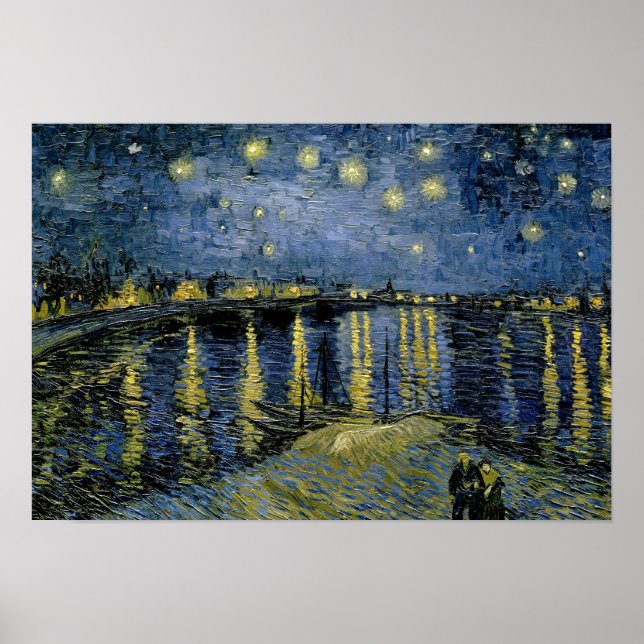 Poster Vincent van Gogh - Starry Night (Devant)