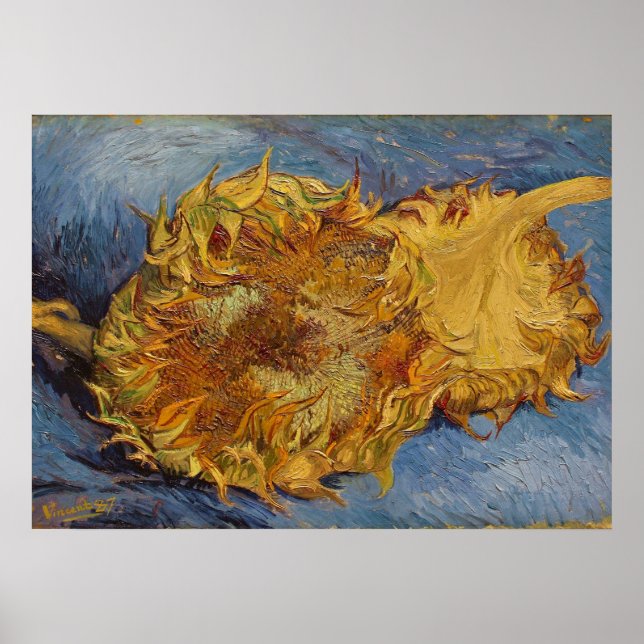 Poster Vincent van Gogh | Sunflowers, 1887 (Devant)