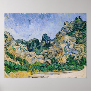 Poster Vincent van Gogh   The Alpilles, 1889