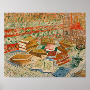 Poster Vincent van Gogh The Yellow Books, 1887