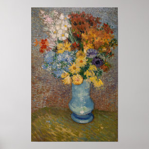 Poster Vincent Van Gogh Vase Avec Daises Et Anémones Art