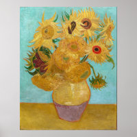 Vincent Van Gogh - Vase avec douze tournesols