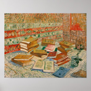 Poster Vincent van Gogh Yellow Books, 1887