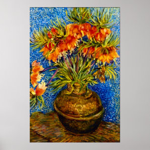 Poster Vincent Willem van Gogh - Fritillaires