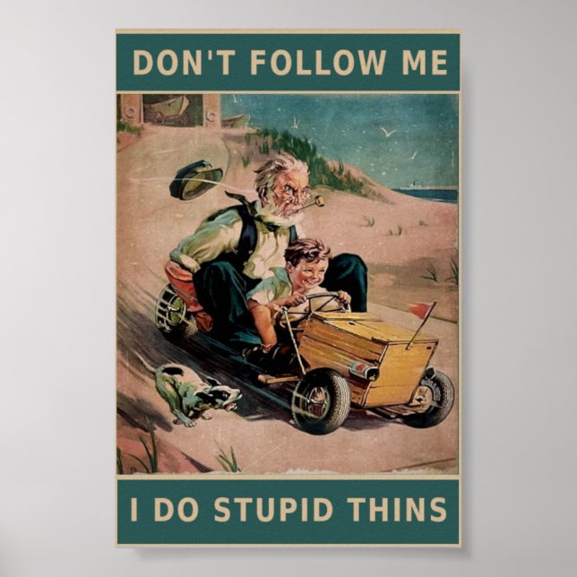 Poster Vintage (Devant)