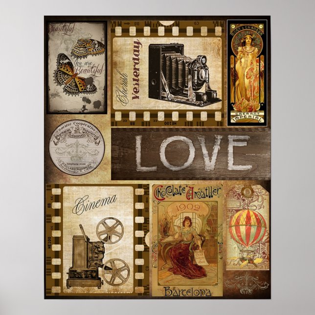 Poster Vintage (Devant)