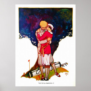 Poster Vintage 1924 Golf Print