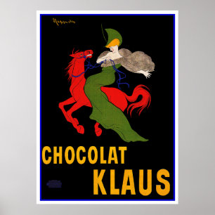 Poster Vintage Ad by Cappiello - Chocolat Klaus