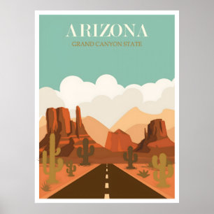 Poster vintage Arizona