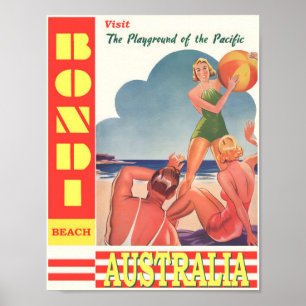 Poster vintage australien