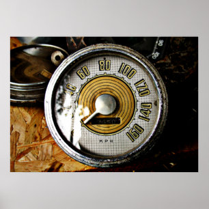Poster Vintage automobile