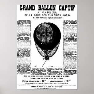 Poster Vintage Balloons