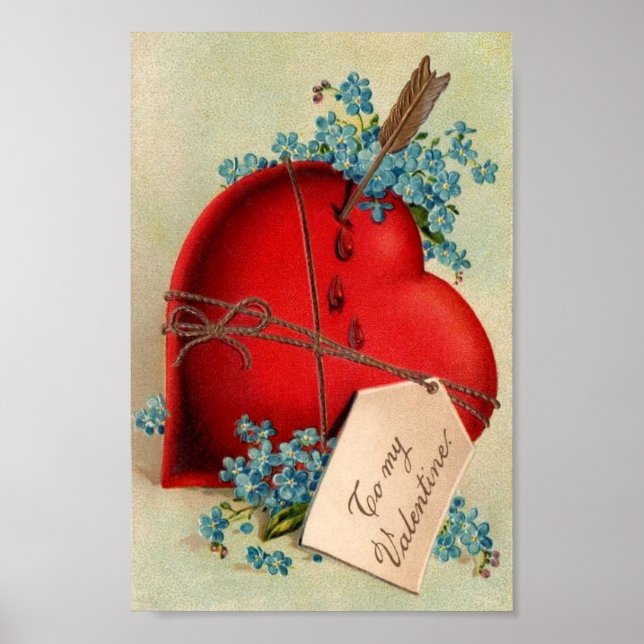 Poster Vintage Big Red (Devant)