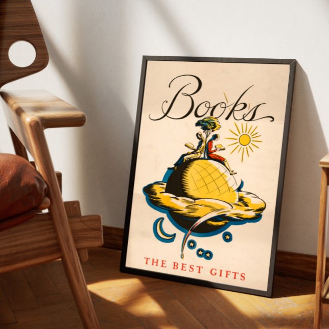  Poster Vintage Books (Créateur téléchargé)