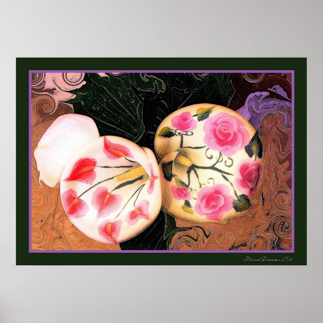 Poster vintage Calla Lilies (Devant)