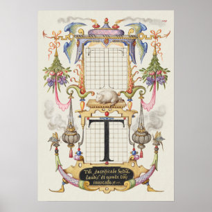 Poster Vintage Calligraphy