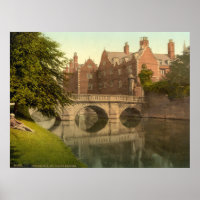 Vintage Cambridge Angleterre, pont St. Johns