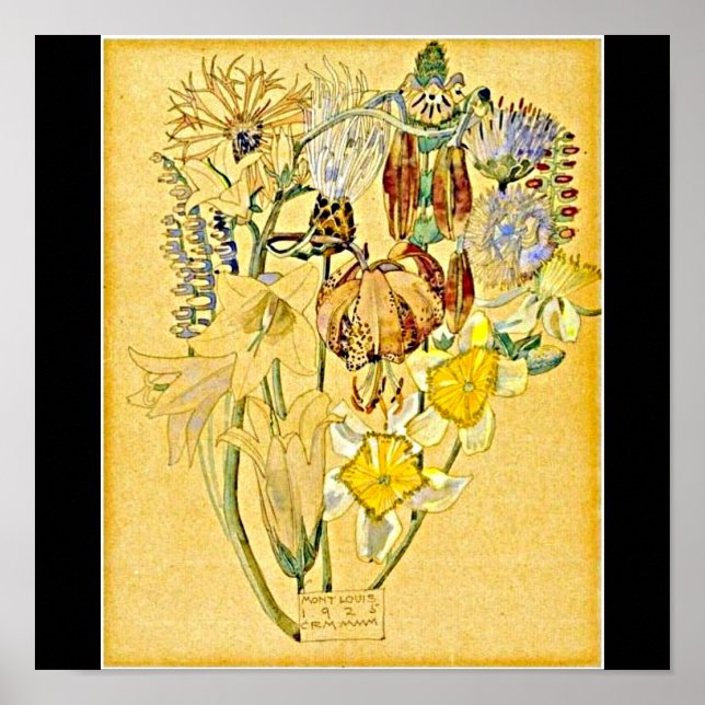 Poster-Vintage-Charles Rennie Mackintosh 26 Poster (Front)