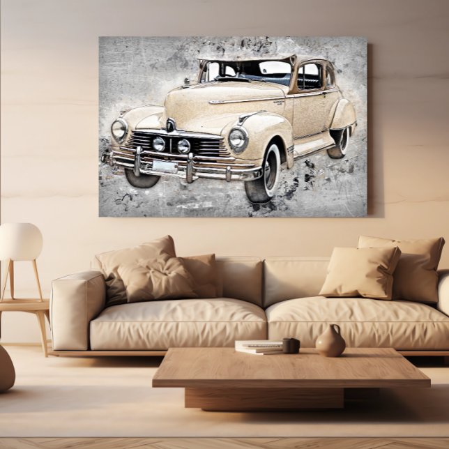 Poster Vintage Classic Hudson Commodore Car (Créateur téléchargé)