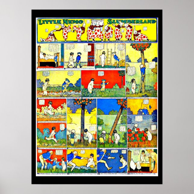 Poster-Vintage Comic-Little Nemo 20 Poster (Front)