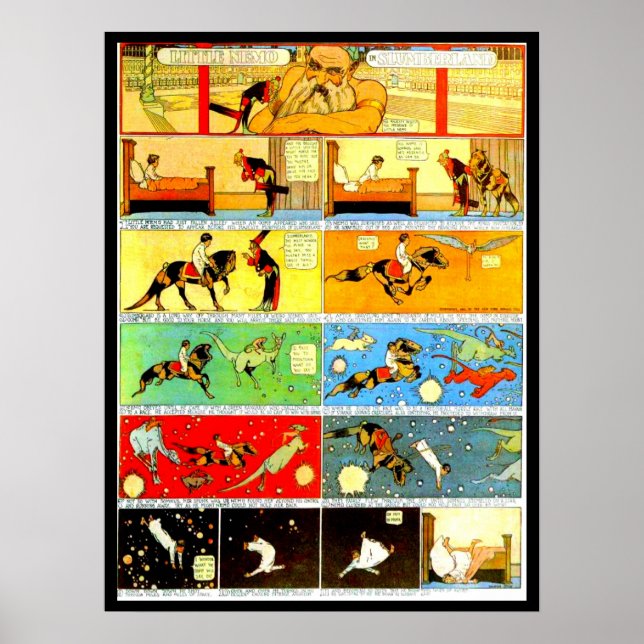 Poster Vintage Comic-Little Nemo 7 (Devant)