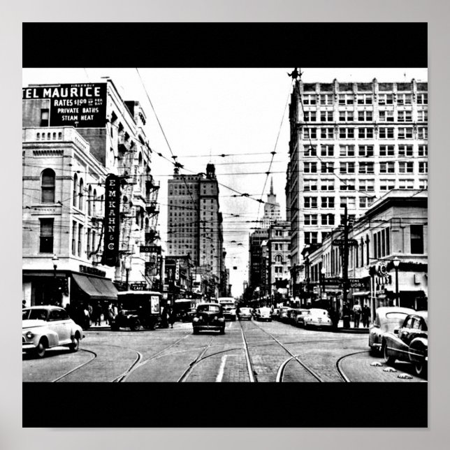 Poster-Vintage Dallas Photography-3 Poster (Front)