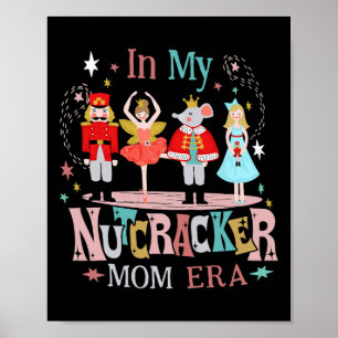 Poster Vintage Dans Mon Casse-Noisettes Maman Era Noël Fe