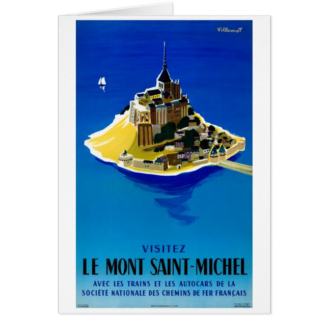 Poster vintage de la France reconstitué (Devant)