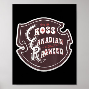 Poster Vintage de Ragweed canadien