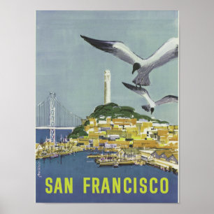 Poster vintage de San Francisco
