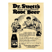Vintage Dr Swetts tirage de la bière racine