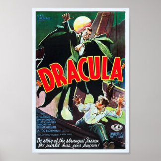 Poster vintage Dracula