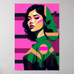 Poster Vintage dystopique