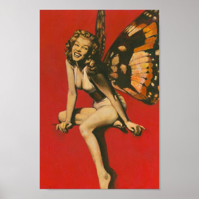 Poster vintage Fairy (Devant)