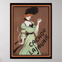 Poster vintage Français Nouveau savon