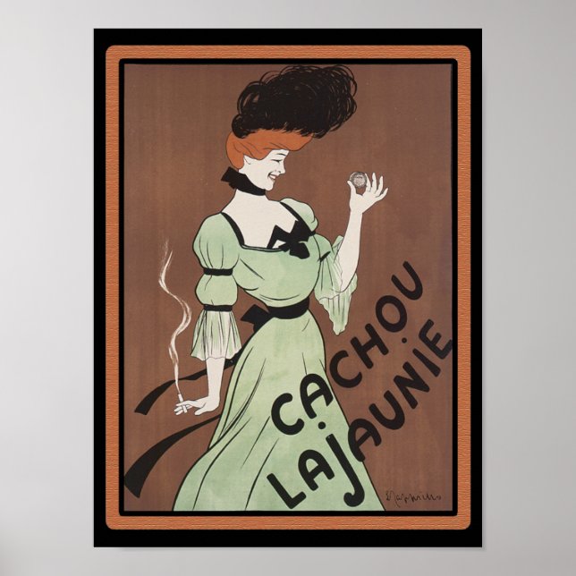 Poster vintage Français Nouveau savon (Devant)