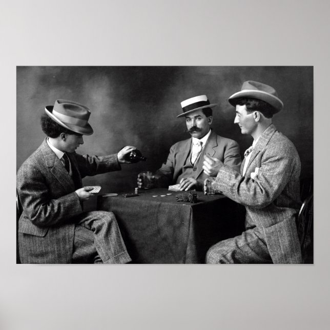Poster Vintage Garçons Night Out (Devant)
