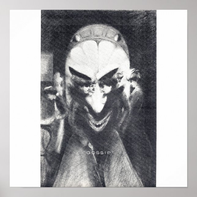 Poster vintage Gossip (Devant)