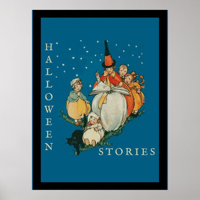 Poster Vintage Halloween (Devant)