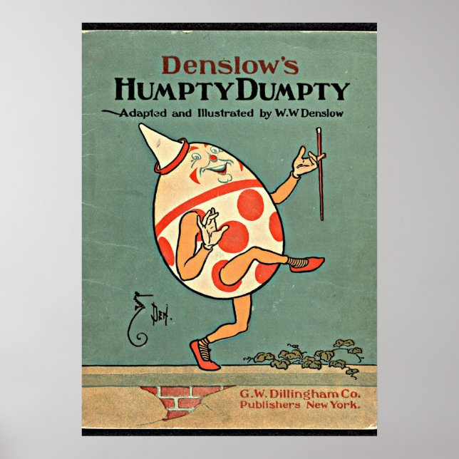 Poster Vintage Humpty Dumpty (Devant)