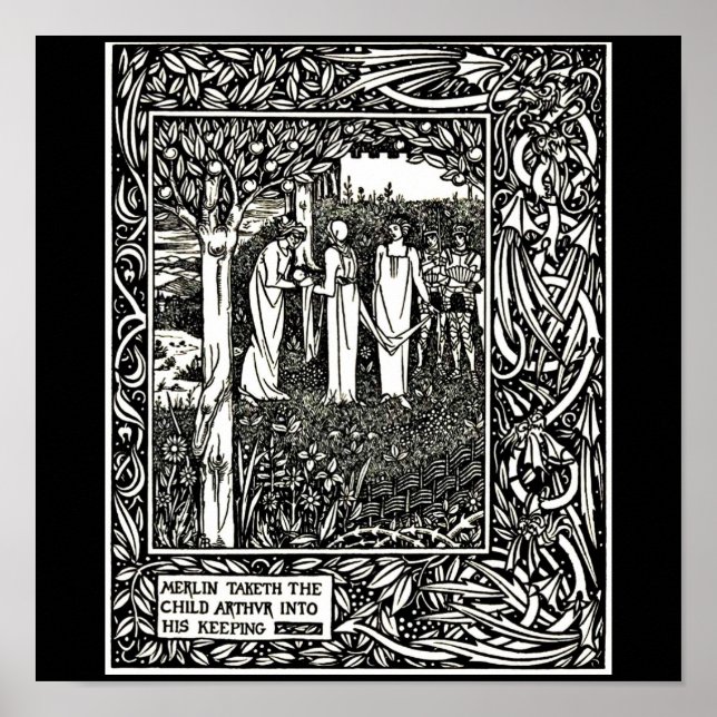 Poster-Vintage Illustration-Aubrey Beardsley 27 Poster (Front)