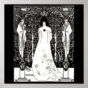 Poster-Vintage Illustration-Aubrey Beardsley 36 Poster