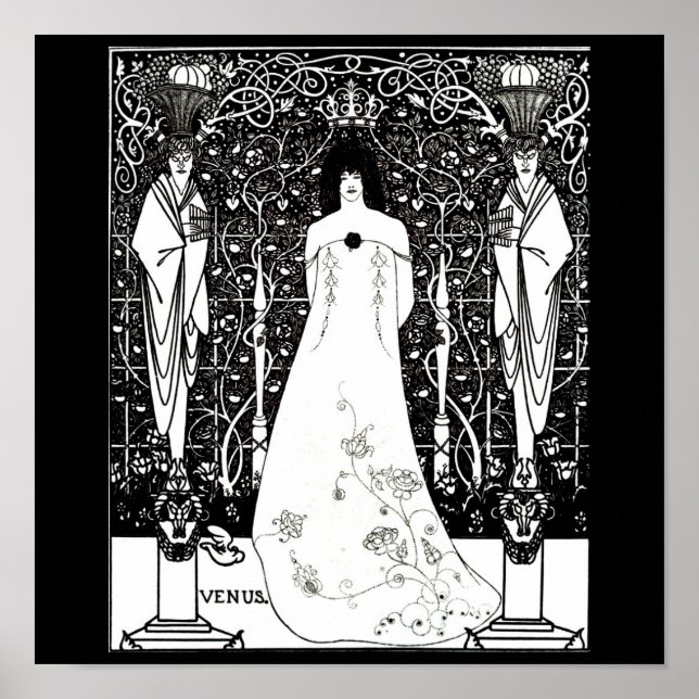 Poster-Vintage Illustration-Aubrey Beardsley 36 Poster (Front)